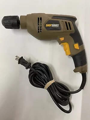 ShopSeries ~ 3/8 Inch ( 10mm ) ~ Variable Speed ~ Electric Drill ~ 4.5A ~ SS3003 • $24.99