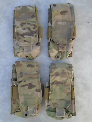 Eagle Industries Multicam MOLLE (SET OF 4) 500D Single 1x2 Mag Pouches • $69.99