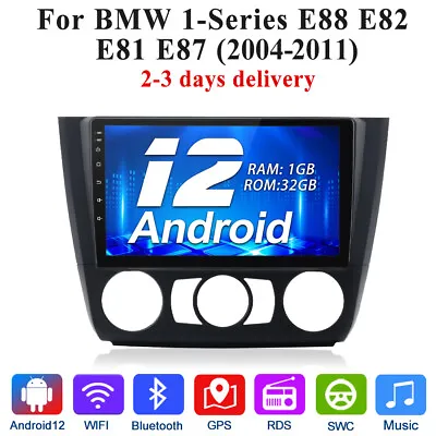 For BMW 1-Series E88 E82 E81 E87 2004-2011 Car Radio Stereo GPS Sat Nav 1+32GB • £109.99