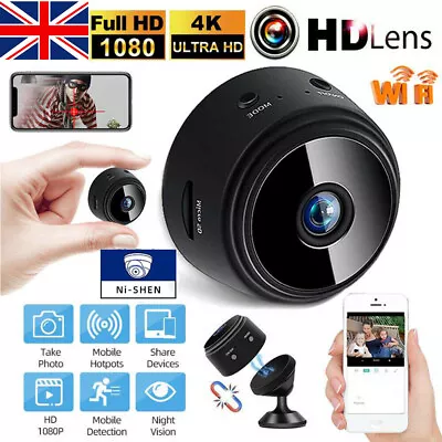 1080P HD IR Wireless WiFi CCTV Indoor &Outdoor MINI IP Camera CAM Home Security • £7.50