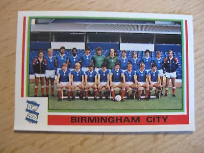 PANINI - FOOTBALL 85 - 1 Sticker ' BIRMINGHAM CITY ' TEAM - # 396 • £2