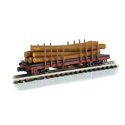 Bachmann N 40' Log Car/1935-1960 • $30.95