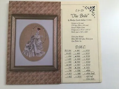 Lavender & Lace  The Bride  Cross Stitch Chart • £4.25