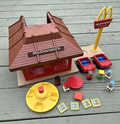 VNTG McDonalds Familiar Places Restaurant 1974 Playskool W/Original Accessories • $79.99