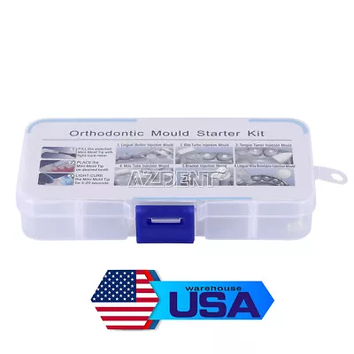 1Kit Dental Mini Orthodontic Use Injection Mould Quick Built & Aesthetics AZDENT • $10.52