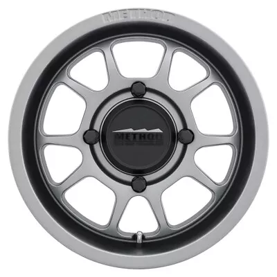 Method MR409 15x7 4+3/+13mm Offset 4x136 106.25mm CB Steel Grey Wheel - MrwMR409 • $192.53