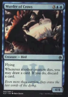 Murder Of Crows - Masters 25: #66 Magic: The Gathering NM R8 • $1.39