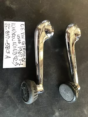 $99 • Buy Pair Of 1967 Only VW Bug Window Crank Genuine Volkswagen