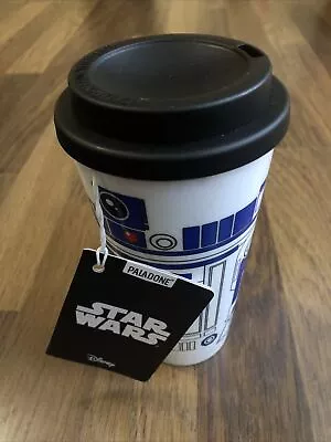 Star Wars R2-D2 Travel Mug Disney BNWT Paladone 450ml / 15fl Oz Coffee Cup Gift • £2.99