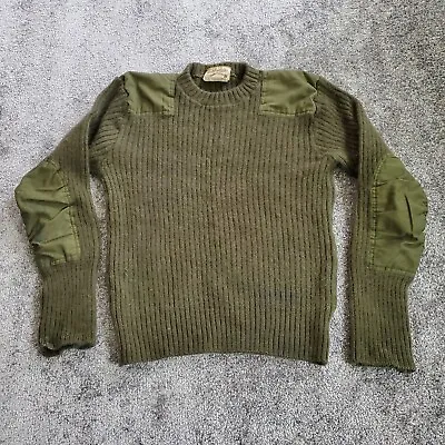 Vintage Cabelas Sweater Mens Extra Large 46 Green Outdoor Wool Hunting Shooting • $34.99