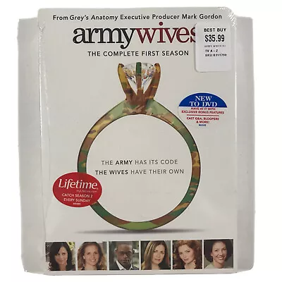 Army Wives: The Complete First Season (DVD 2007) Brand New Sealed -M • $9.99