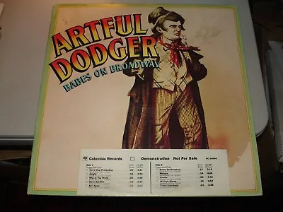 Artful Dodger - Babes On Broadway (LP 1977) Rare Promo VG/VG • $13.99