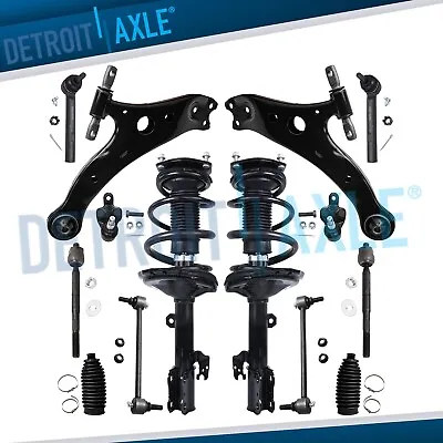 14pc Front Struts Lower Control Arm Suspension For 04-07 Toyota Highlander RX330 • $274.99