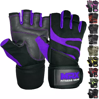 Weightlifting Glove For Men Workout Gym Accessories Fingerless Exercise Glove • $15.99