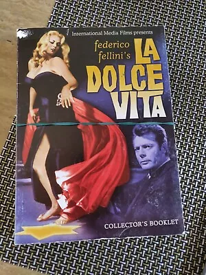 La Dolce Vita 3-disc DVD Collector's Set With Booklet • $19.75