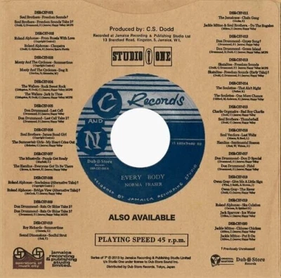 £14.99 • Buy Roland Alphonso / Norma Fraser ‎– Bongo Tango / Every Body 7  (Studio One)