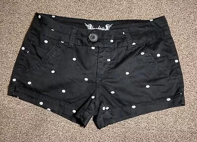 Freestyle Revolution Shorts Women's Size 7 Black/ Polka Dots • $10.99