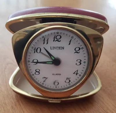 Vintage Linden Travel Alarm Clock • $5