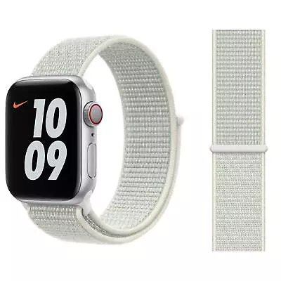 $91.81 • Buy Genuine Apple Nike Nylon Sport Loop Watch Band - Spruce Aura - 42mm/44mm/45mm