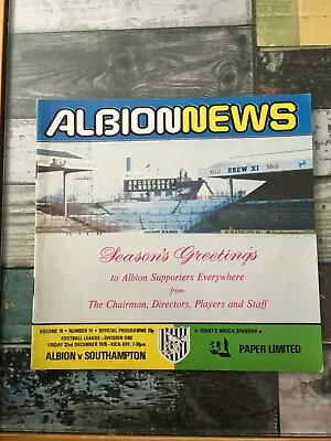 £2.50 • Buy West Brom Bromwich Albion WBA HOME & AWAY Programmes 1978/79 League & Cup Div.1