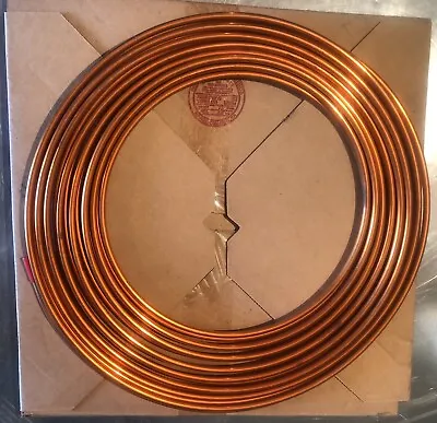 1/4” Od X 0.030” Wall Soft Copper Tubing “priced Per Foot”  10’ Minimum Purchase • $1.25