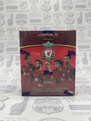 £60 • Buy 2022/23 Topps Liverpool FC Official Team Set