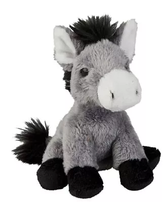 Ravensden Soft Toy Donkey 15cm - Frs007dk Cuddly Cute Furry Plush Farm Horse • £9.25