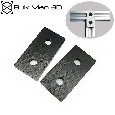 2pcs 2040 Black End Cap Cover Plate For 2040 V-Slot Aluminum Extrusion Profile  • $7