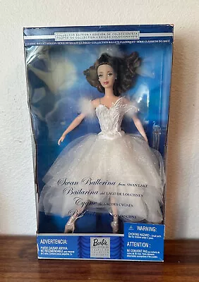 BARBIE Swan Lake SWAN BALLERINA Doll Mattel 2001 NRFB • $50