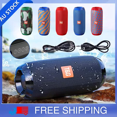 $17.10 • Buy Portable Wireless Bluetooth Stereo Music Waterproof Speaker For IPhone Samsung