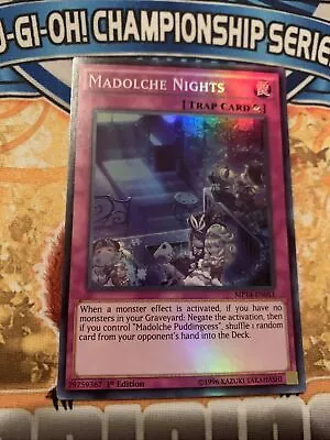 YUGIOH Madolche Nights  MP14-EN051 1st Edition NM NEVER PLAYED!!! • $3.95