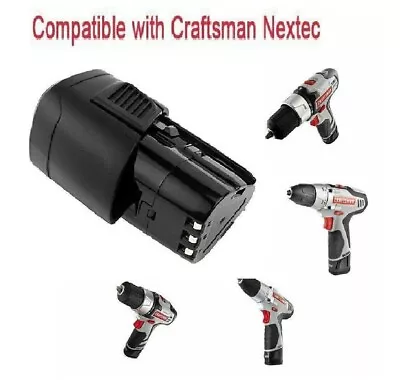  2000mAh 12V 320.11221 12211 Battery Replacement Craftsman NEXTEC Power Tools • $27.60