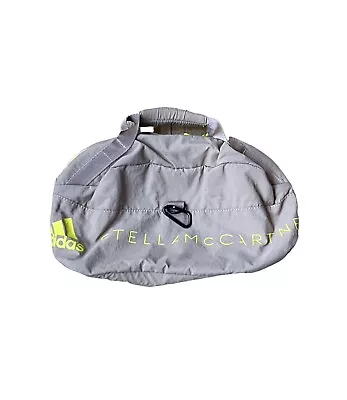Adidas By Stella Mccartney Tan Yellow Large Travel Bag Duffel Set Gym Luggage • $49.99