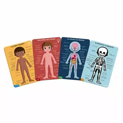 Janod Educational Puzzle Human Body Kid's Attaractive Game Creative Toy • £28.95