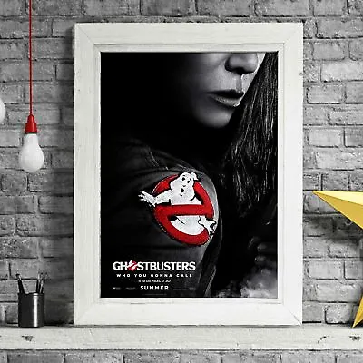 GHOSTBUSTERS 2016 - Movie Poster Picture Print Sizes A5 To A0 **FREE DELIVERY** • $19.95