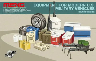 Meng Model 1/35 Equipment For Modern U.S. Military Vehicles  #SPS014 📌USA📌 • $14.98