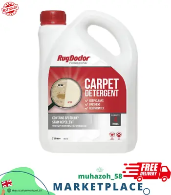 £18.49 • Buy Rug Doctor Carpet Detergent 2 Litre Refresh Revitalise Tired Looking Carpets