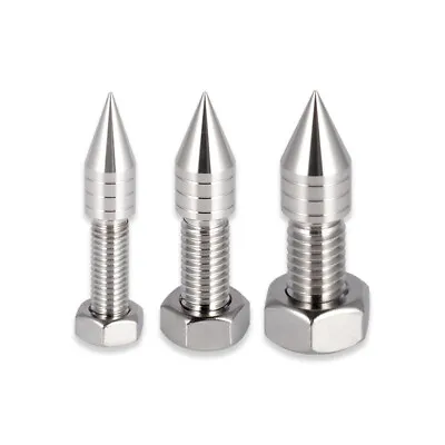 4x 316L Stainless Steel Speaker Spike Amplifier Shockproof Isolation Stand Nail • $16.98