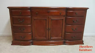 $999 • Buy Domain English Cherry Chest Dresser Buffet Cabinet Old World