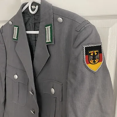 German Wachbataillon Jacket Military Officers Dress Uniform Coat 43 • $22.55