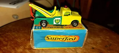 Matchbox Superfast No.13 Dodge Wreck Truck Used • £25