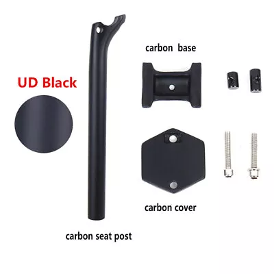 UD Full Carbon Seatpost 27.2/30.9/31.6mm Offset Seat Post Tube For MTB Road Bike • $45.30