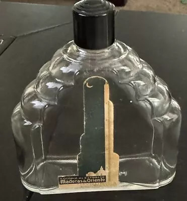 Vintage Myrurgia Maderas De Oriente Colonia Al Extracto Perfume Empty Bottle • $18.99