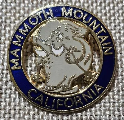 Mammoth Mountain California Ski Lapel Pin Hat Tack • $12.22