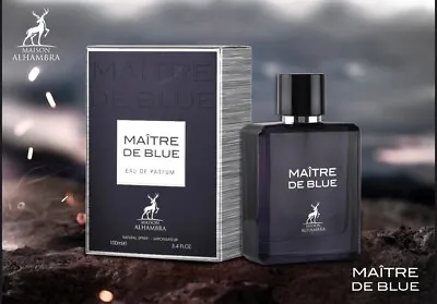 Maitre De Blue EDP Perfume By Maison Alhambra 100 ML:🥇Super Rich Fragrance🥇 • $35