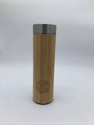 Anviros Creations Natural Bamboo Tumbler With Tea Infuser Strainer Cap. • $17