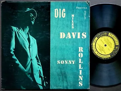 MILES DAVIS SONNY ROLLINS Dig LP PRESTIGE PRLP 7012 RVG MONO W.50th Art Blakey • $109.64