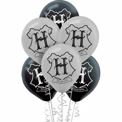 Harry Potter Party Suppllies Birthday Latex Balloons (Pack Of 6 / 30cm) • $7.40