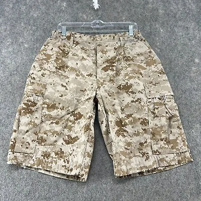 US Marines Shorts Medium Regular Marpat MCCUU Desert Camo Uniform BDU Digital • $17.95