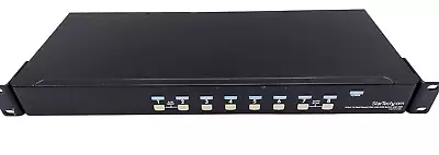 StarTech SV831DUSBU 8 Port 1U Rackmount USB VGA KVM Switch • $124.99